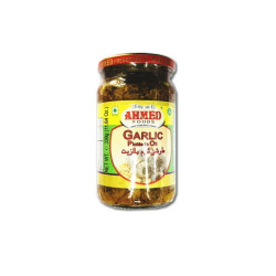 Ahmed foods garlic pickle in oil 330gm - RHF