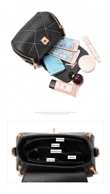 Square handbag K&Z