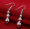 Creative Fashion Jewelry, Sterling Silver Beads Tassel Earrings - RKM Shipping Free「イヤリング」「送料無料」