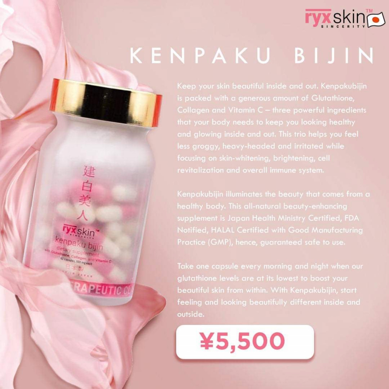 RyxSkin Kenpaku Bijin