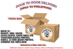 KKEMTECH Cargo TWIN Box Bound to Benguet, Abra, Baguio, Lucena, Cagayan, Ilocos Norte/Sur, Tuguegarao, Kalinga Province, Isabela, La Union, Quezon Province ,Camarines Sur/Norte, Bicol - SAGAWA