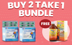FAMILY CARE PACK A (2 BOXES OF ZYDELAX-100, FREE ZEE GEE 120ML BOTTLE )