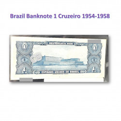 1 クルゼイロ　ブラジル　使用済み　紙幣　旧札　札　1954-1958年 / 1 Cruzeiro Brasil banknotes 1954-1958, CBJ-N-11897