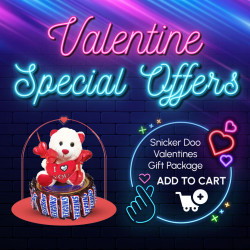 VALENTINES CHOCOLATE GIFT PACKAGE - SNICKER DOO