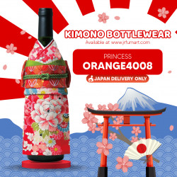 着物ボトルウェア ＜姫＞ / Kimono Bottlewear < Princess > Orange4008