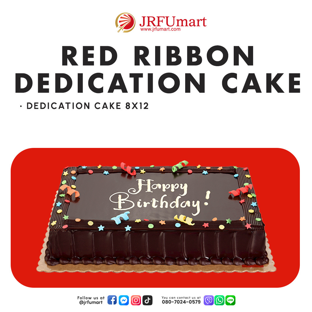 8x8 DEDICATION CAKES | PINOY CUPID GIFTS