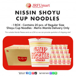 Nissin Shoyu Cup Noodles 1 Box