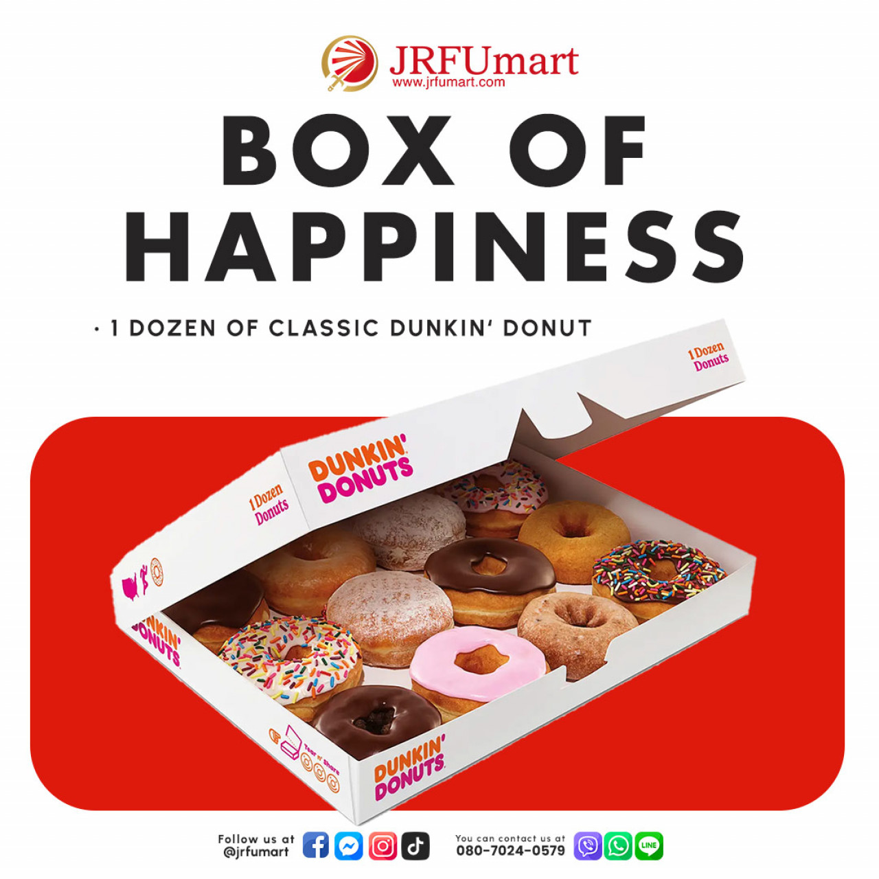 Dunkin Donuts Dozen Classic Donuts