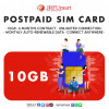 POSTPAID DATA SIM 10GB 6months contract