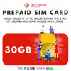 PREPAID SIM CARD 30GB 180Days