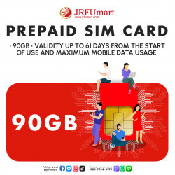 PREPAID SIM CARD 90GB 61Days