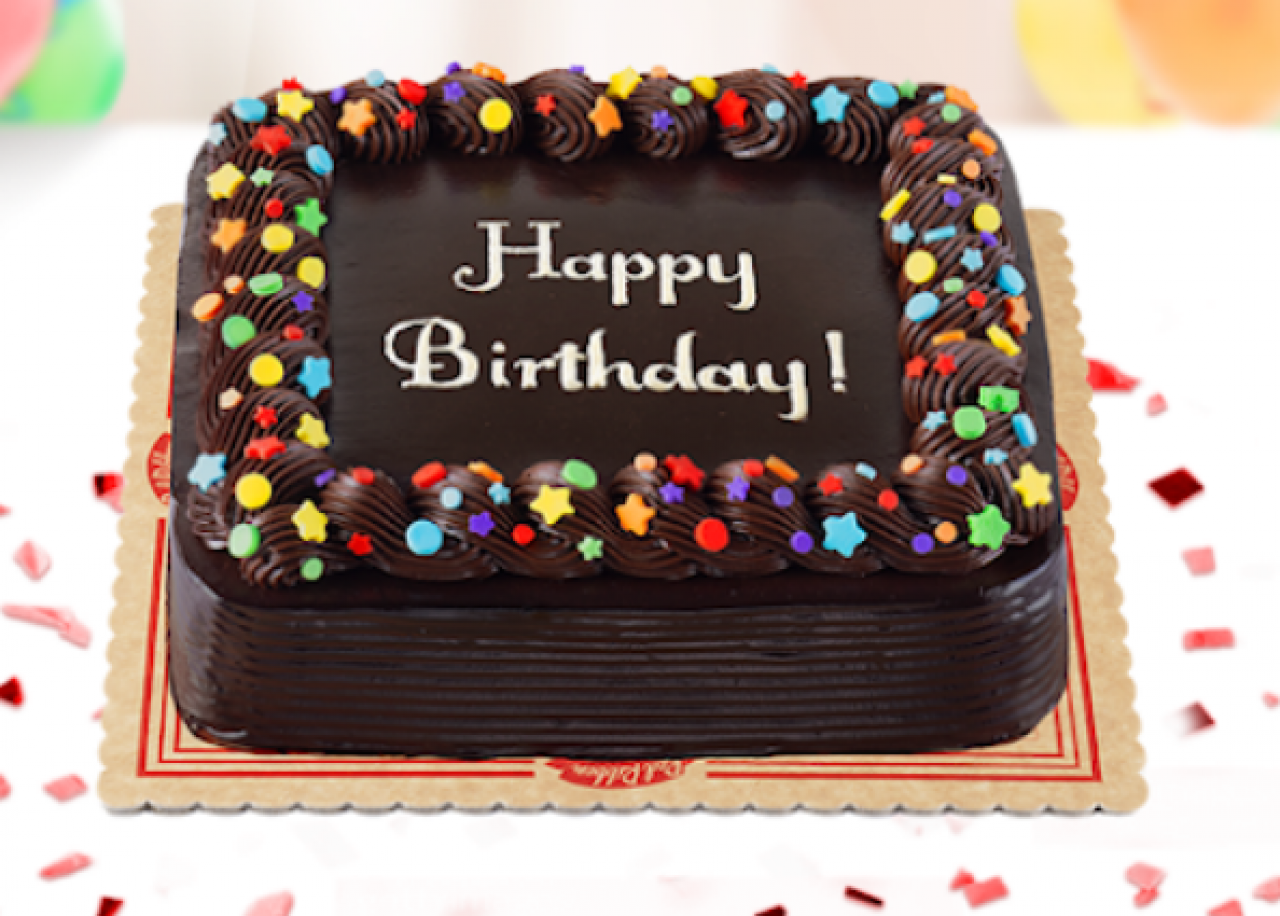 Chocolate Dedication Cake 8x8