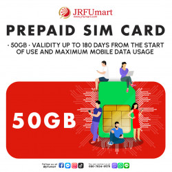 PREPAID SIM CARD 50GB 180Days
