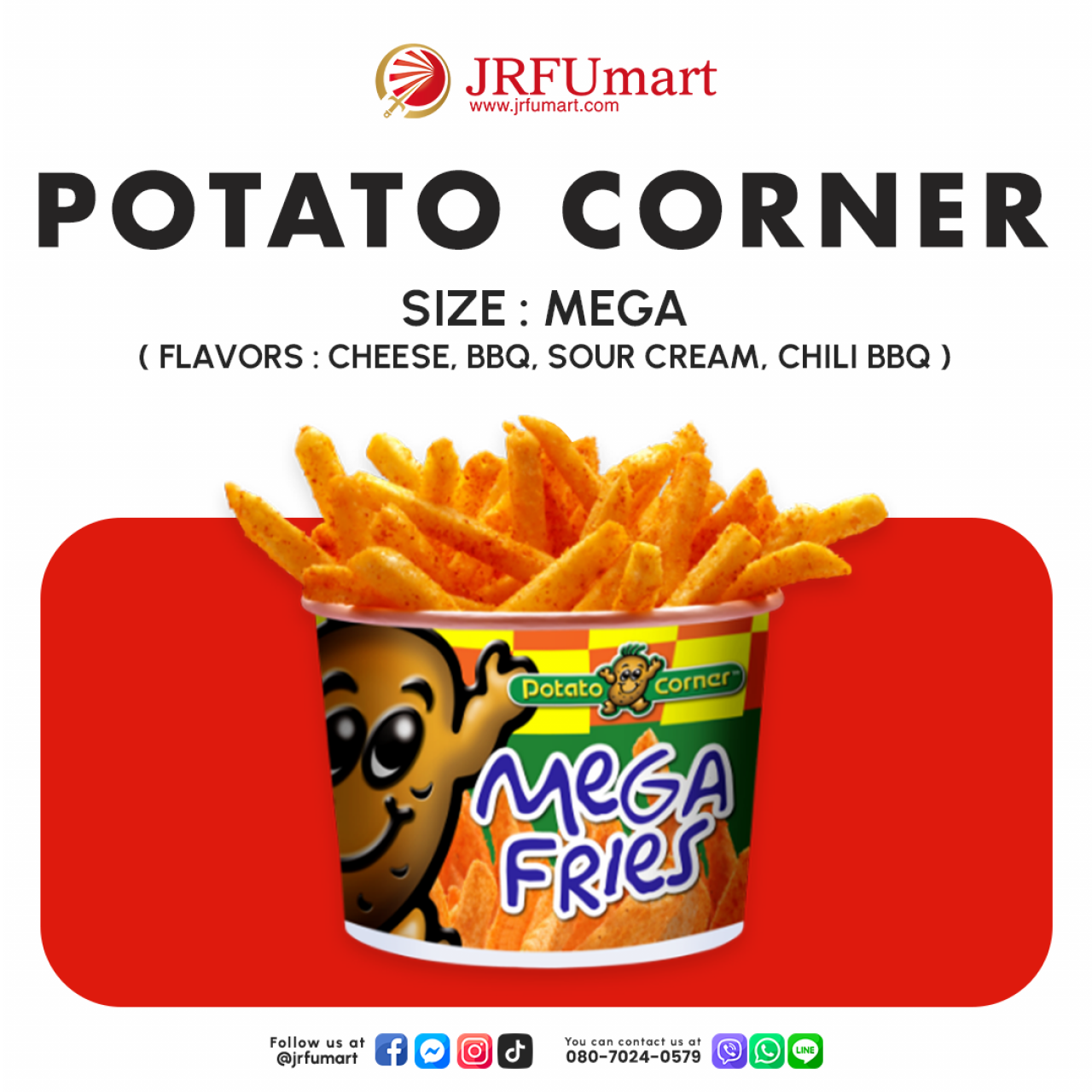 Potato Corner Fries (MEGA)
