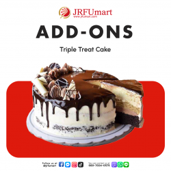 Add-ons Triple Treat Cake