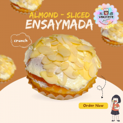 Almond Sliced Ensaymada 6pcs