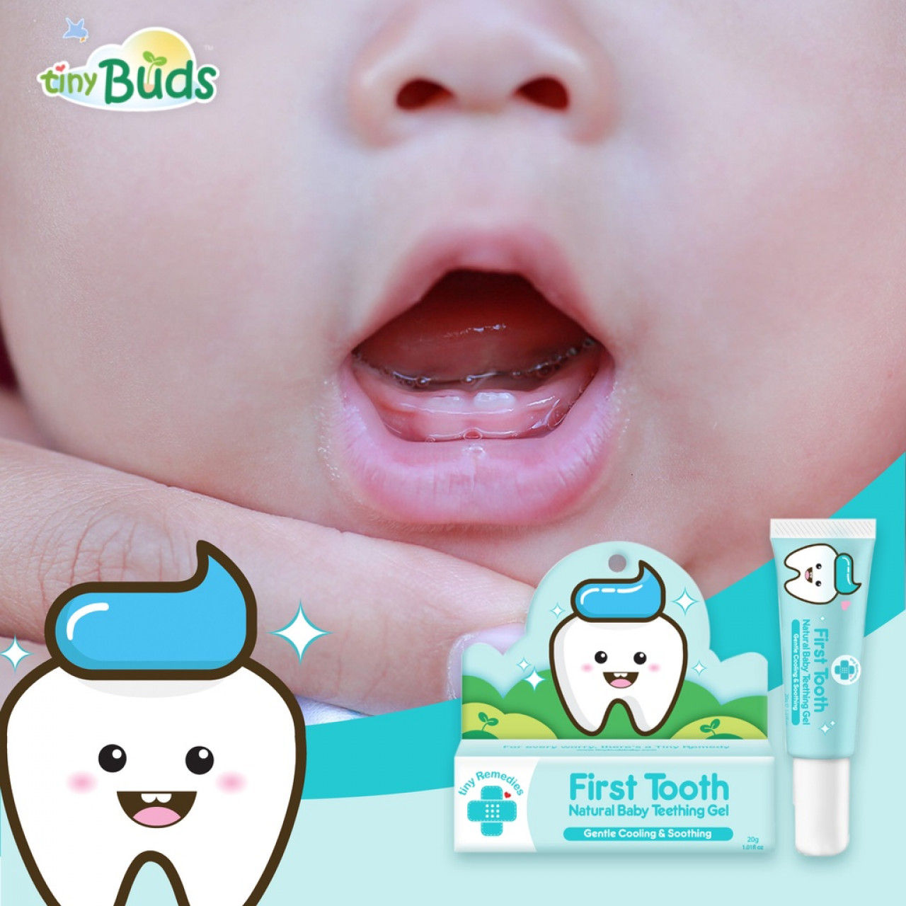 Tooth gel for teething 2024 babies