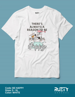 Tshirt"Be Happy"