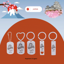 Japan Souvenirs & Gifts Package # 4: Japan Souvenir & Gifts Package # 4: Olives Uno+Japan deck, Japanese Playing Cards+Japan deck, 5 keychains , 5 Japan pens | 12 items