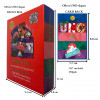 Olives UNO+Japan Cards: Learn Japanese Arts, Language, Culture - Fun Educational Games - Great Gift for All Ages - Copper & Paper Made - Unique Japan Images - 108 Cards | 1 Box