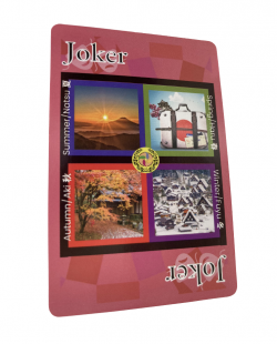 Olives Playing Cards+Japan: Learn Japanese Arts, Language, Culture - Fun Educational Games - Great Souvenir Gift for All Ages - Copper & Paper Made - Unique Japan Images - 54 Cards | 1 box