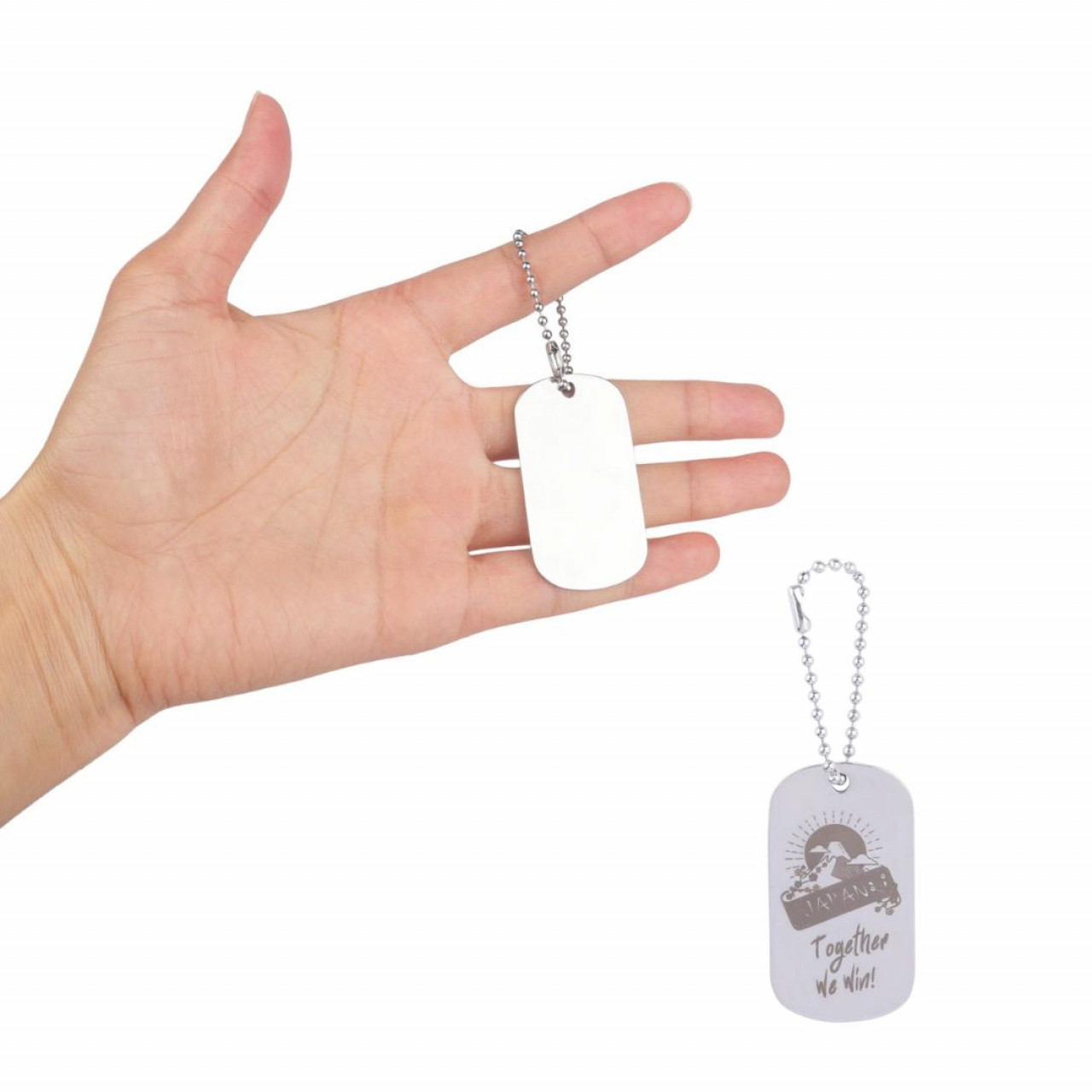 Metal Ball Keychain Japanese Souvenir Gift for Reunions