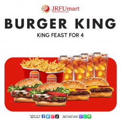 Burger King - King Feast for 4