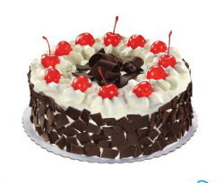 Red Ribbon Black Forest Cake Regular size
