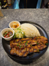 Grilled pork belly with Rice
