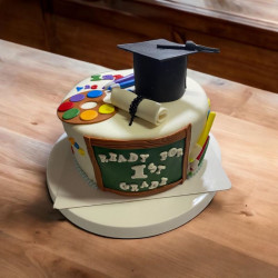 Graduation Cake with Cup