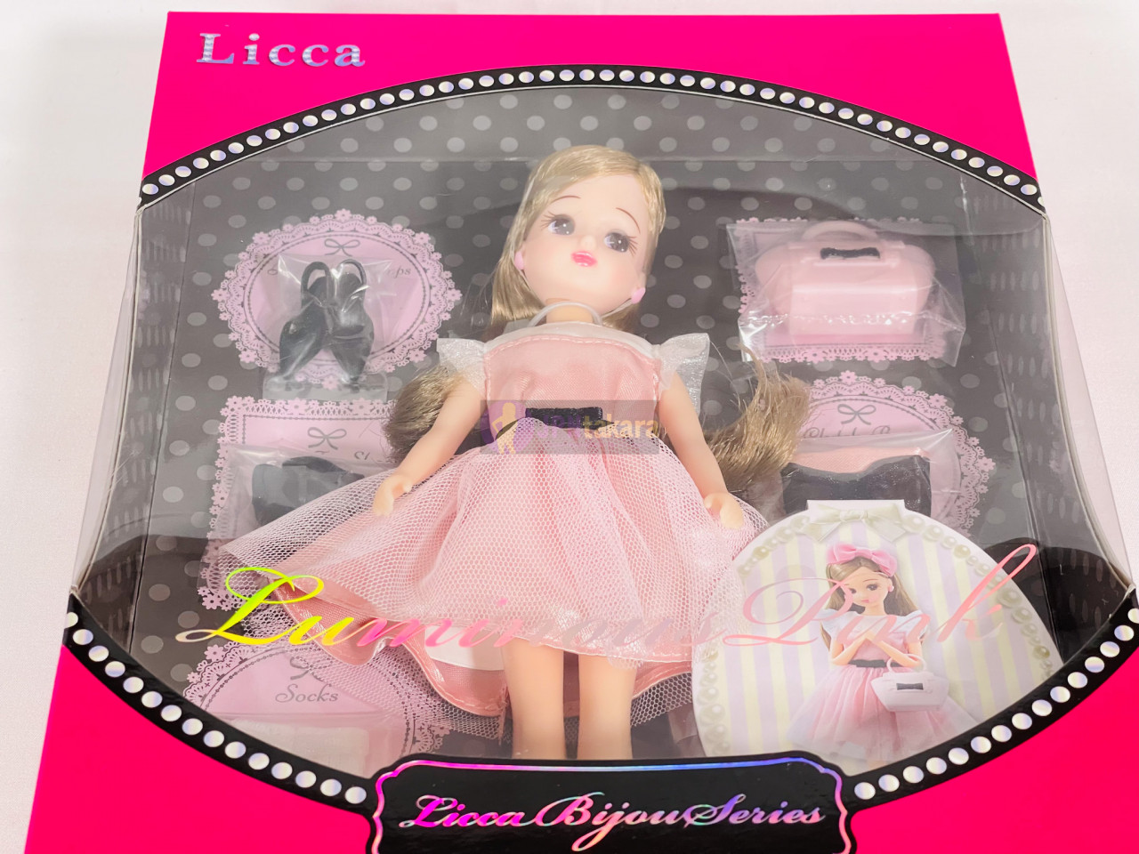 TAKARATOMY Licca Bijou Series-Luminous Pink