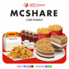 McShare with cake bundle