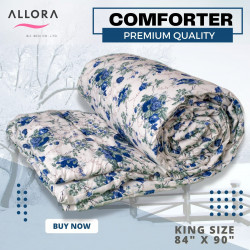 Blue Flower Comforter - allora_72