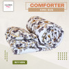 White Field Print Comforter - allora_66