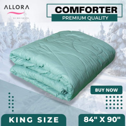 Paste Solid Color Comforter - allora_65