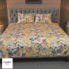 Monsoon Blooms Bedsheet – Yellow - allora_06