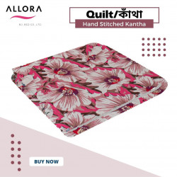 China Rose AC Kantha – Pink - allora_79