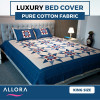 Multi Star Design Bed Cover - allora_76