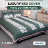 Green Designer Bed Cover - allora_74