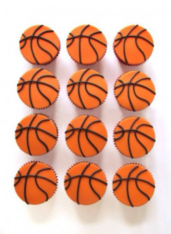 Basketball Cake cupcake  1