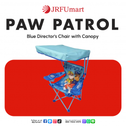 Paw Patrol Blue Director's Chair with Canopy