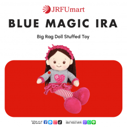 Blue Magic Ira Big Rag Doll Stuffed Toy