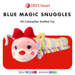 Blue Magic Snuggles 14's Caterpillar Stuffed Toy