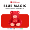 Blue Magic Little Lui Large Red Bear Stuffed Toy