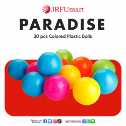 Paradise 20 pcs Colored Plastic Balls