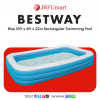 Bestway Blue 10ft x 6ft x 22in Rectangular Swimming Pool