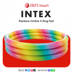 Intex Rainbow Ombre 3-Ring Pool