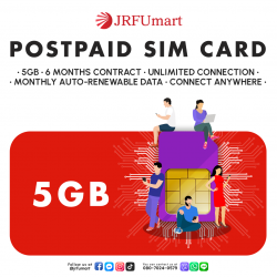 DATA SIM CARD 5GB 6months contract