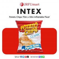 Intex Potato Chips 70in x 55in Inflatable Float