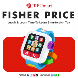 Fisher Price Laugh & Learn Time To Learn Smartwatch Toy, Educational Toys For Toddler